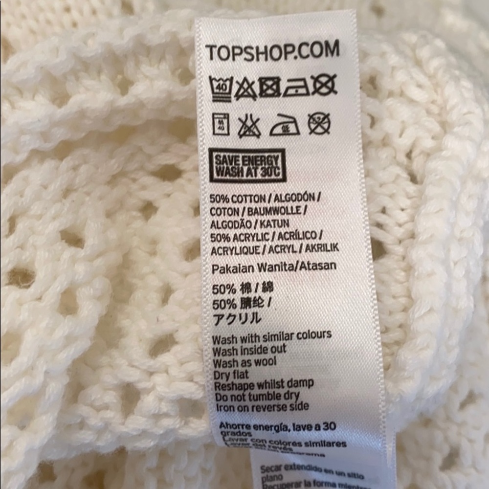 TOP-SHOP White Sweater ๐ค - Picture 8 of 10
